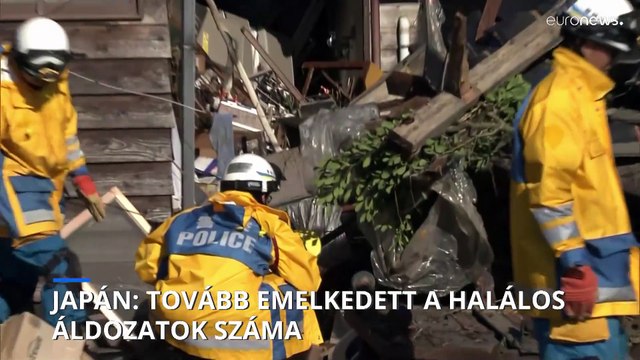 Japán földrengés: már 80 fölött a halálos áldozatok száma