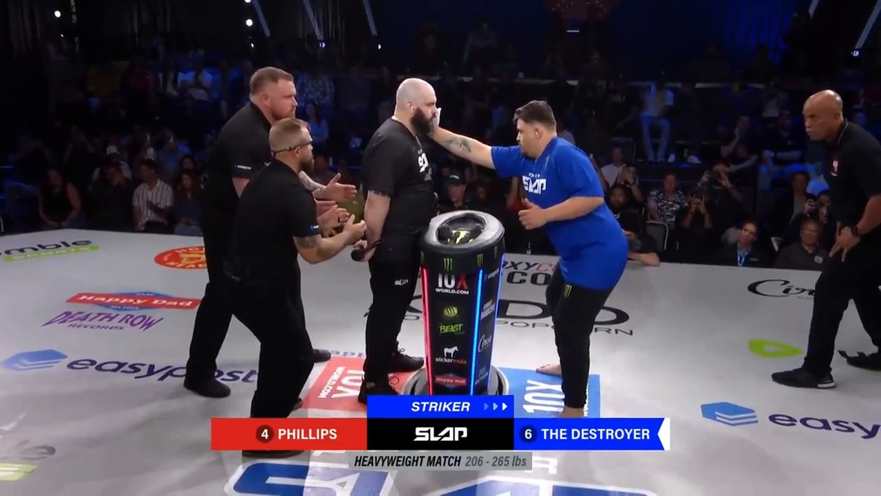 Ryan Phillips vs Darius The Destroyer _ Power Slap 5 Full Match