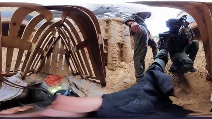Israel demuestra que Hamás escondía túneles bajo el hospital Shifa con un vídeo