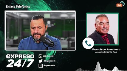 EXPRESO 24/7 | Santa Ana está tranquilo a pesar de los hechos violentos, dice el alcalde Francisco Avechuco.