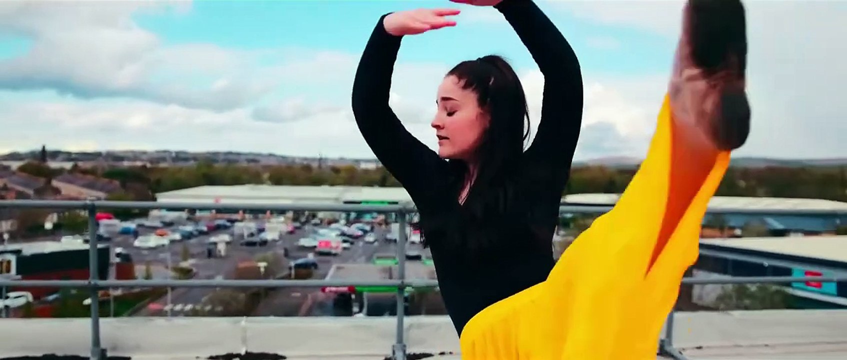 Maisy Andrea dances on Burnley College rooftop