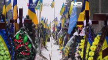 Trauerfeier in Kiew: Abschied vom ukrainischen Soldaten 