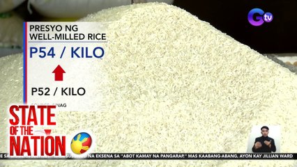 Tumaas ang presyo ng bigas | SONA