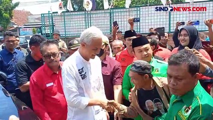Ganjar Minta Pendukungnya Tertib Agar Kejadian Boyolali Tidak Terulang