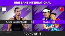 Sabalenka cruises into Brisbane quarters