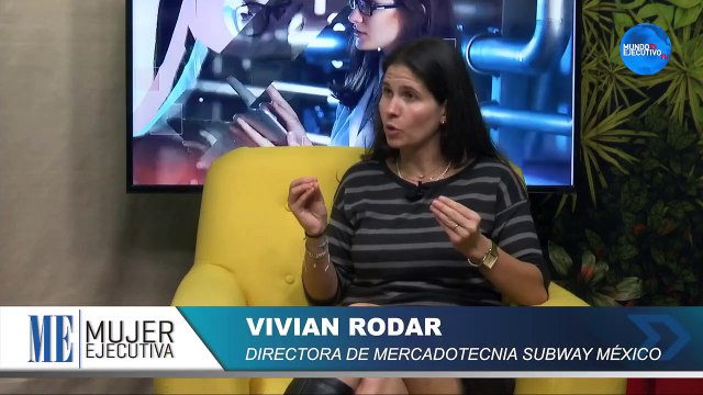 Mujer Ejecutiva | Vivian Rodal ; Descubre el sabor del éxito, mamás ejecutivas en Subway México.