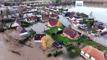 Las fuertes lluvias complican las persistentes inundaciones en Alemania, Francia y Países Bajos