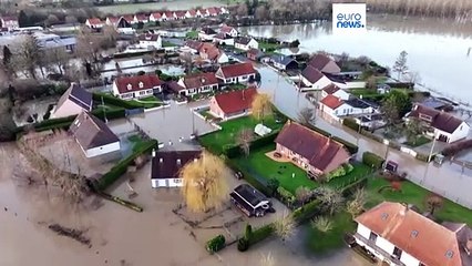 Las fuertes lluvias complican las persistentes inundaciones en Alemania, Francia y Países Bajos