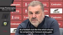 One trophy not the 'holy grail' for Spurs - Postecoglou
