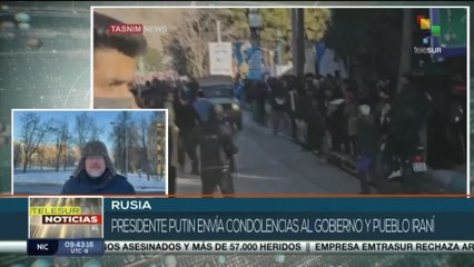 Presidente de Rusia envió sus condolencias por el atentado terrorista en Irán