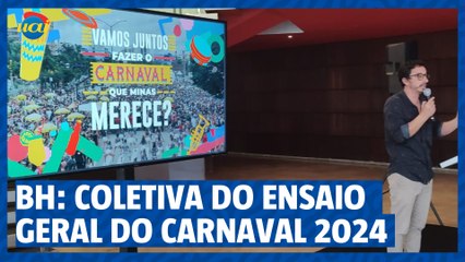 BH: Coletiva de Ensaio Geral do Carnaval 2024
