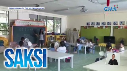 284 paaralan sa Panay, nagsuspinde ng klase dahil sa malawakang brownout | Saksi