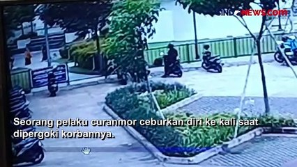 Pelaku Curanmor Lompat ke Kali hingga Hanyut Usai Dipergoki Korbannya