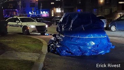 Véhicule localisé à Saint-Constant (Le Reflet - Erick Rivest)