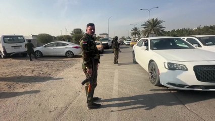 드론 공격에 이라크 친이란 민병대원 4명 숨져..."미군 소행" / YTN