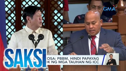 Sen. Dela Rosa: PBBM, hindi papayag sa pagpasok ng mga tauhan ng ICC | Saksi
