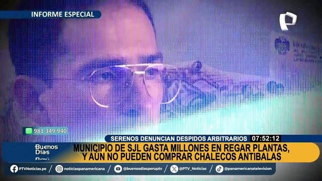 Jesús Maldonado sobre serenos: “Son actores disuasivos, no pueden enfrentar a los delincuentes”