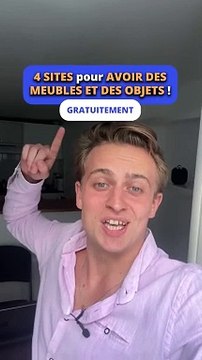 4 sites pour avoir des meubles et des objets gratuitement