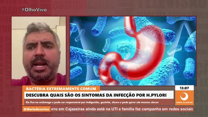 “É fator de risco até para câncer”, alerta médico sobre bactéria que afastou Nattanzinho dos palcos
