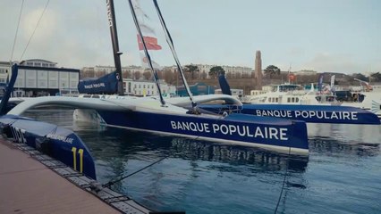 VoileBanquePop 2024 / Convoyage du Maxi Banque Populaire XI vers Brest