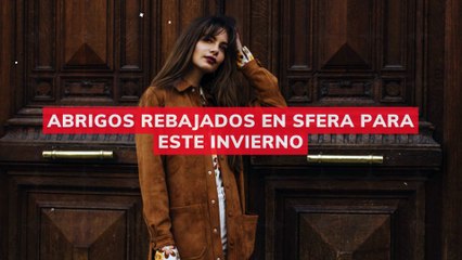 abrigos rebajados en Sfera para este invierno
