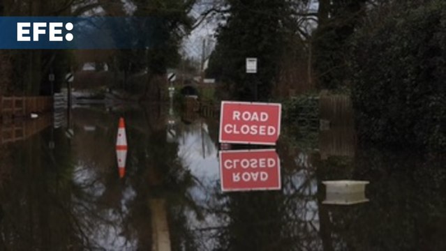 Las inundaciones por el temporal de la tormenta Henk afectan a la ciudad británica de Yorkshire