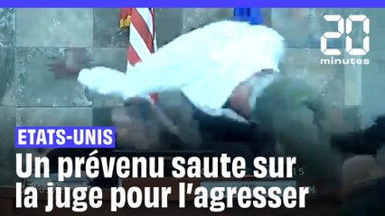 Etats-Unis : Un prévenu saute sur la juge pour l'agresser