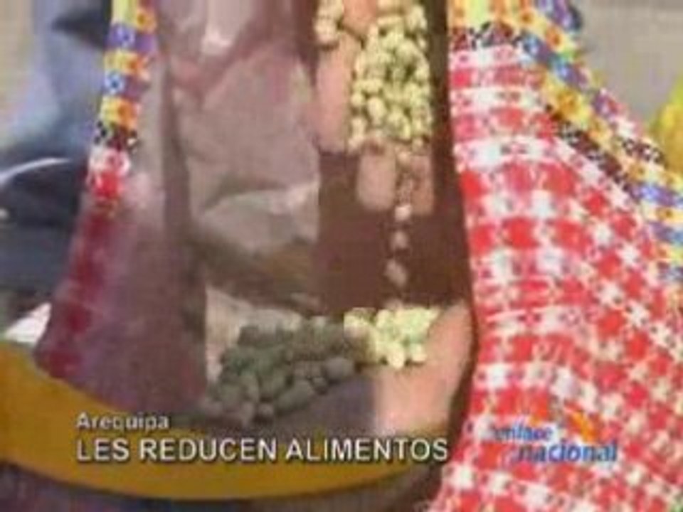 LES REDUCEN ALIMENTOS - AREQUIPA