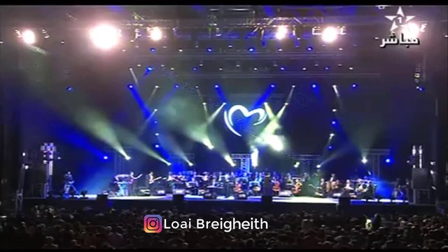 كاظم الساهر _ حافية القدمين - احساس ولا أروع - مهرجان موازين 2011