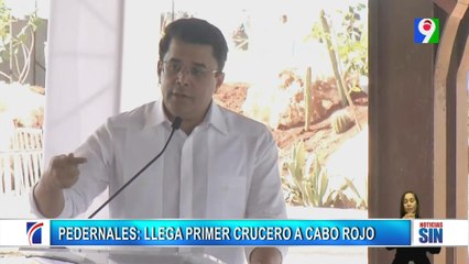 Llega crucero en el puerto turístico de Cabo Rojo  | Primera Emisión SIN