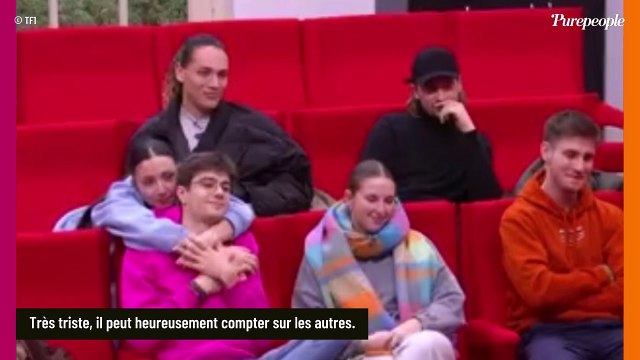 Je ne sais plus quoi faire : Axel (Star Academy) habitué à être le meilleur et découragé après sa nomination, il fond en larmes