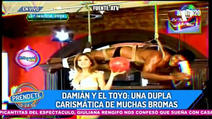 Damián y El Toyo recordaron sus más emblemáticas bromas junto a Préndete