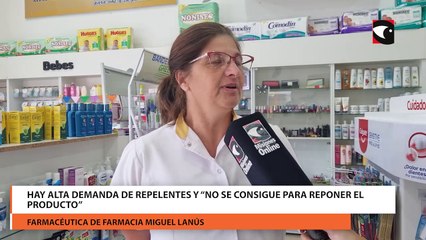 Hay alta demanda de repelentes y “no se consigue para reponer el producto”