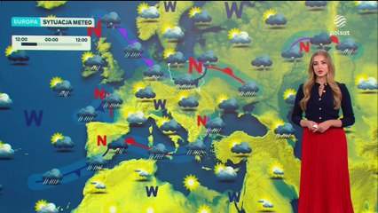 Klaudia Kroczek Polska Pogoda w Polsat (04/01/2024)