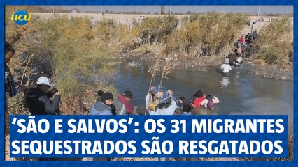 Migrantes sequestrados no México são resgatados