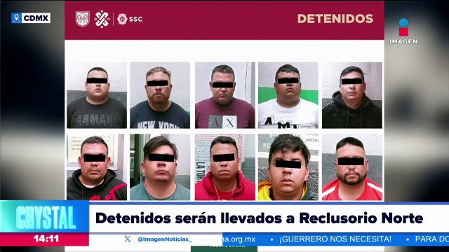 Balacera en la Agrícola Oriental: Detenidos serán llevados al Reclusorio Norte