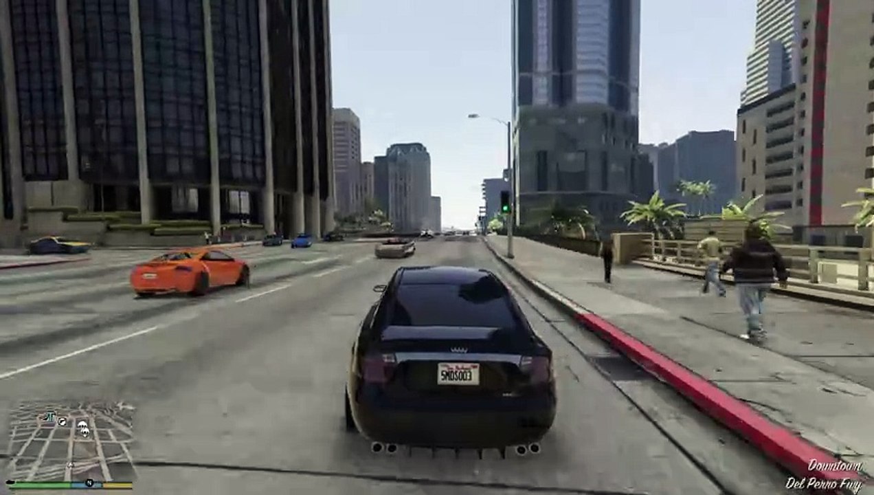 Michael falls from the bridge