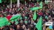 Miles de personas despidieron al número dos de Hamás, Saleh al-Arouri