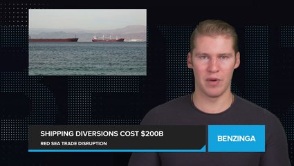 Iran-Backed Houthi Rebels' Violence in Red Sea Diverts $200 Billion in Trade, Disrupting Crucial Route, Adding To Inflation Pressures