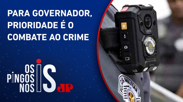 Após críticas de Tarcísio, governo criará regras para câmeras em fardas da PM
