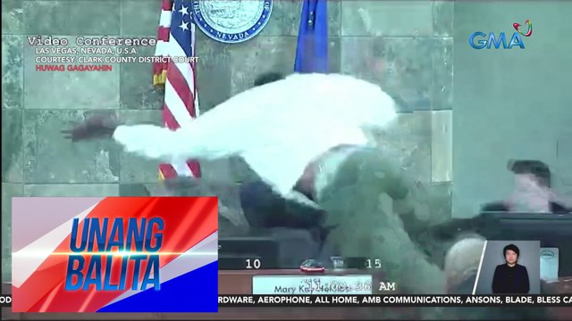 Lalaking akusado, inatake ang Judge habang ibinababa ang sentensiya sa kaniya | UB