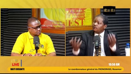 Rosemond Jean salye demach Guy Phillipe pou sansiblize popilasyon pou konbat gwoup ame yo nan peyi a