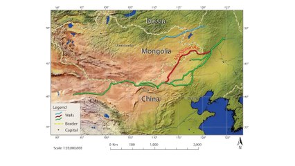 Misteriosa Muralha da Mongólia é investigada pela primeira vez