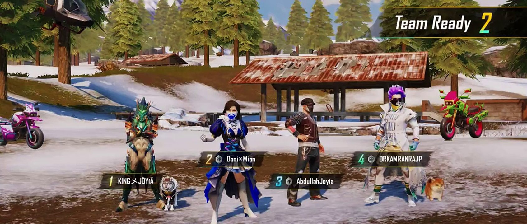 PUBG MOBILE _ LIVIK MAP _ FROZEN KINGDOM EVENT _ CHICKEN DINNER MATCH _ 18-12-2023