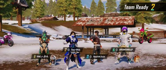 PUBG MOBILE _ LIVIK MAP _ FROZEN KINGDOM EVENT _ CHICKEN DINNER MATCH _ 18-12-2023