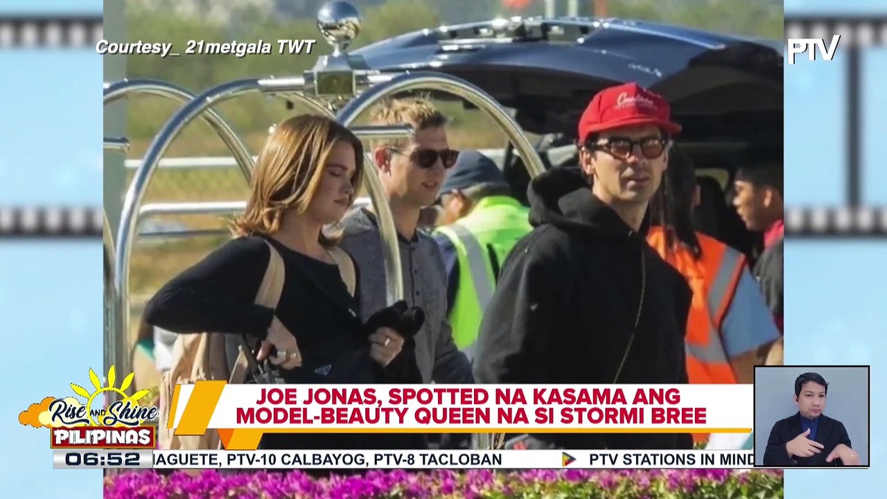 TALK BIZ | Joe Jonas, spotted na kasama ang model-beauty queen na si Stormi Bree