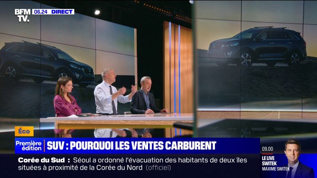 Économie: 47% des immatriculations en 2023 sont des SUV