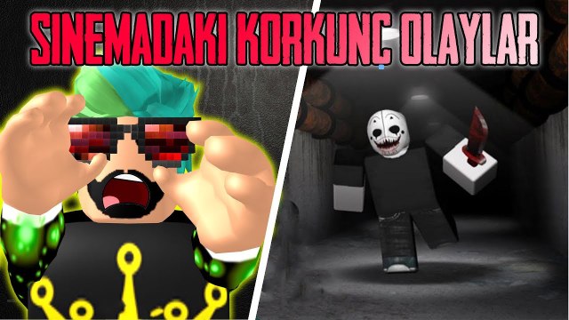SİNEMADA BAŞIMIZA GELEN KORKUNÇ OLAYLAR | Roblox Cinema [ Camping 7 ]