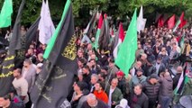 Thousands attend funeral for Hamas deputy Saleh al-Arouri in Lebanon
