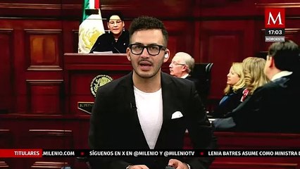 Lenia Batres recibe felicitaciones por asumir su cargo como nueva ministra de la SCJN